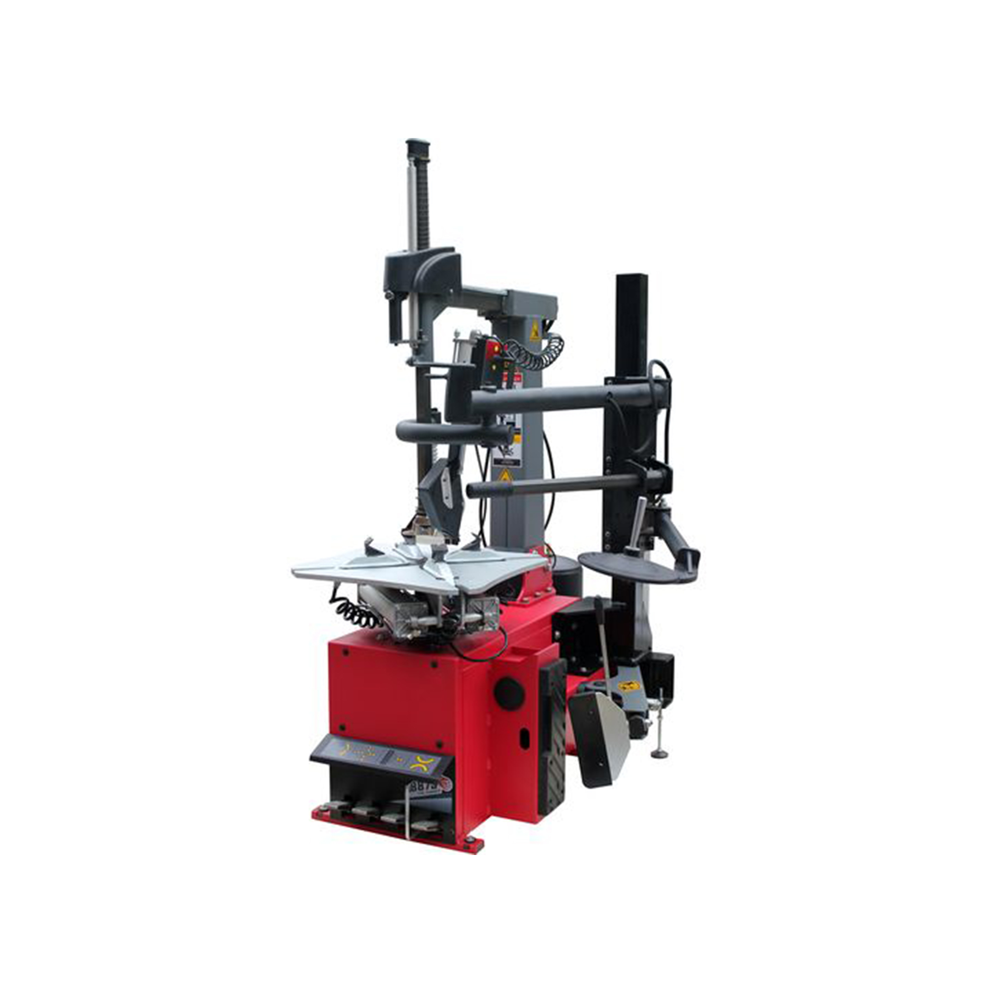 Tuxedo Auto Equipment Tilt-Back Tire Changer — Leverless Demount Tool, 3-Function Assist Arm, 11in.–26in. Clamping Range, Model# MEQTC-1300